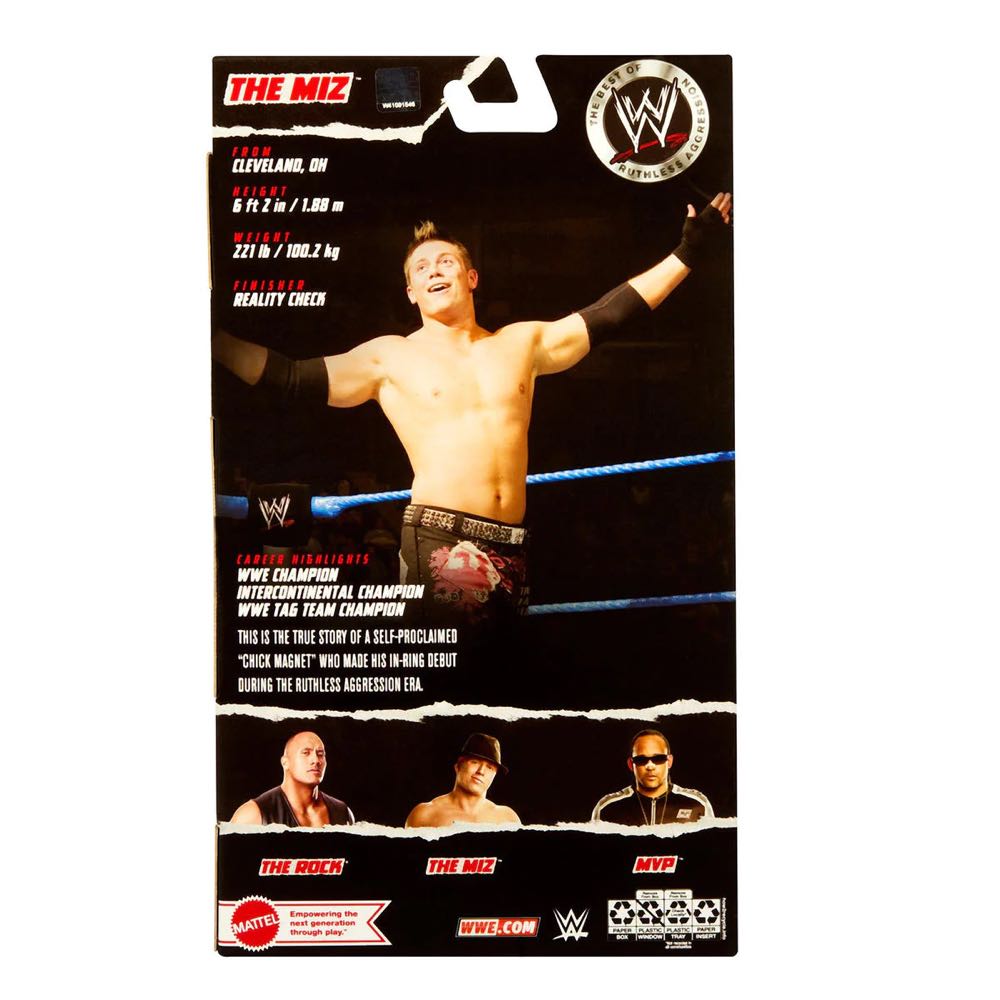 The Miz - Mattel (WWE Best Of Ruthless Aggression Series 6) action figure collectible [Barcode 194735137183] - Main Image 2