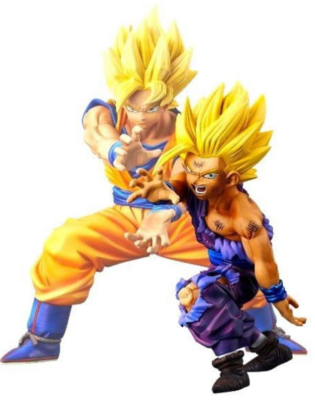 Dragon Ball Banpresto Dragon Ball Z 5.1-inch Super Saiyan Goku Dramatic Showcase Figure 1st Season Volume 2 - Banpresto - Bandai action figure collectible [Barcode 045557342593] - Main Image 2