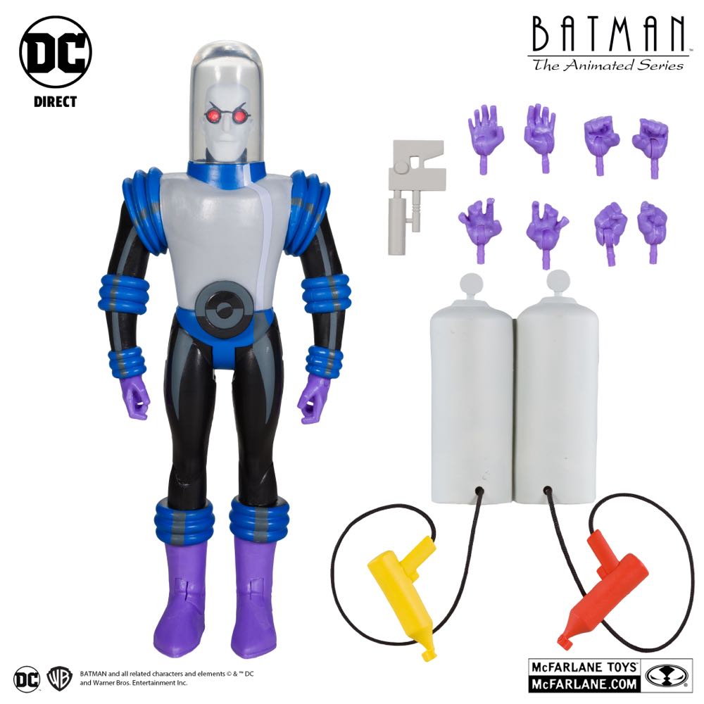 Mr. Freeze - Batman Animated Series - McFarlane Toys (Batman: The Animated Series) action figure collectible [Barcode 787926176148] - Main Image 4