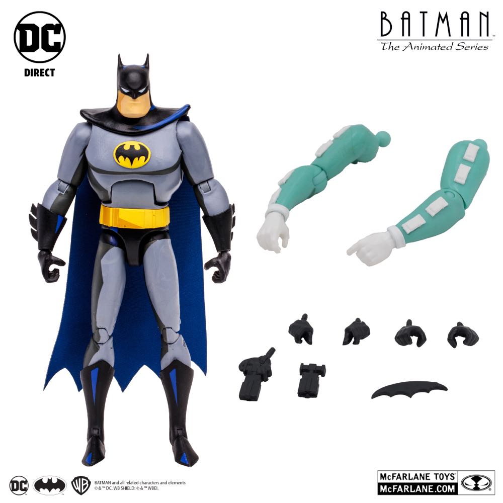 Batman (BTAS) - McFarlane Toys / DC Direct (Condiment King CTB Wave) action figure collectible [Barcode 787926176117] - Main Image 4
