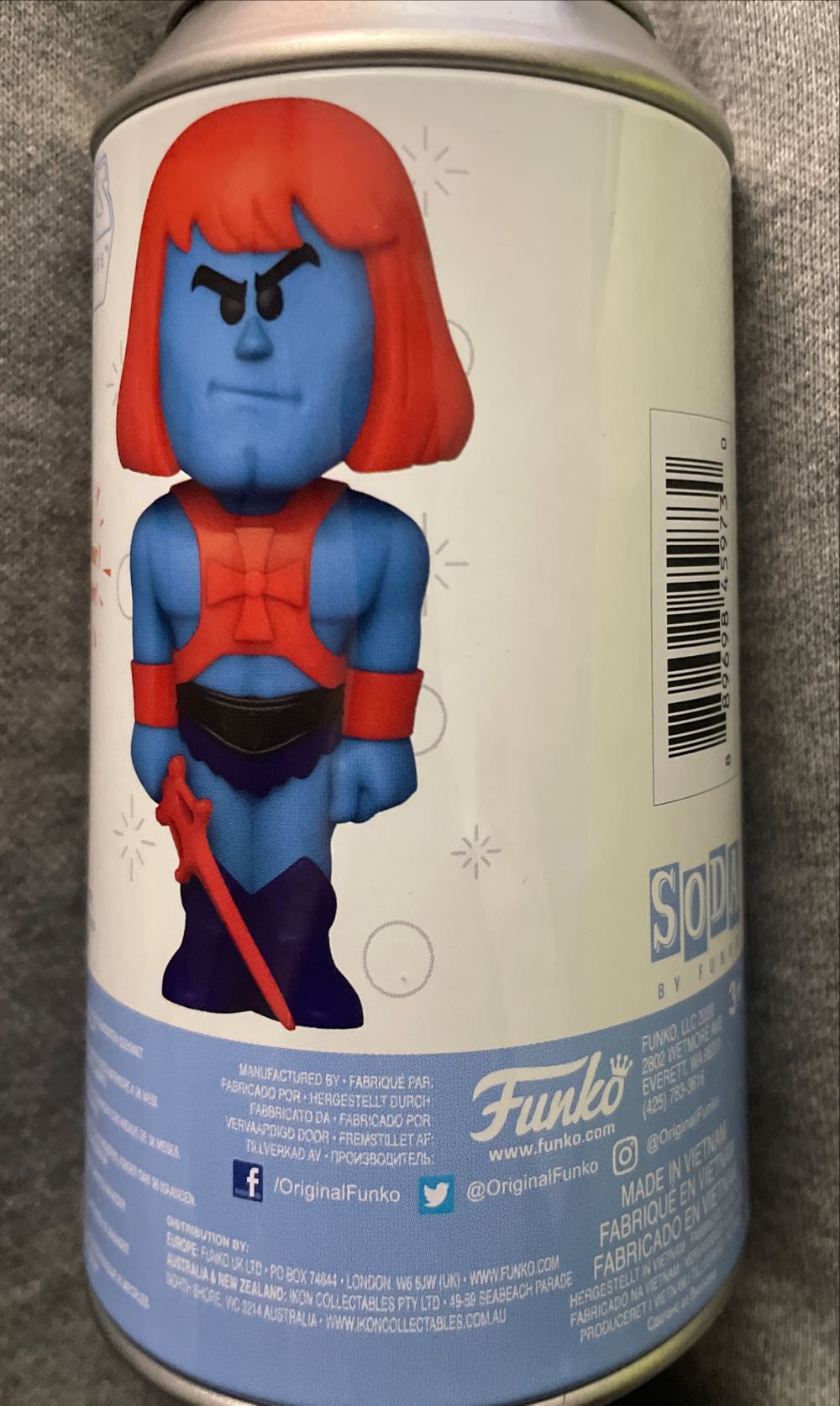 Faker (MOTU) - Funko (Funko Soda) action figure collectible [Barcode 889698459730] - Main Image 4
