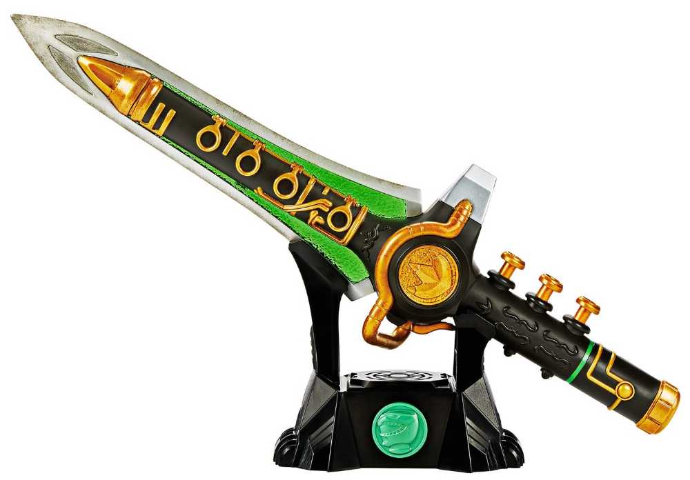 Mighty Morphin Power Rangers - Hasbro (Green Ranger Dragon Dagger) action figure collectible - Main Image 2