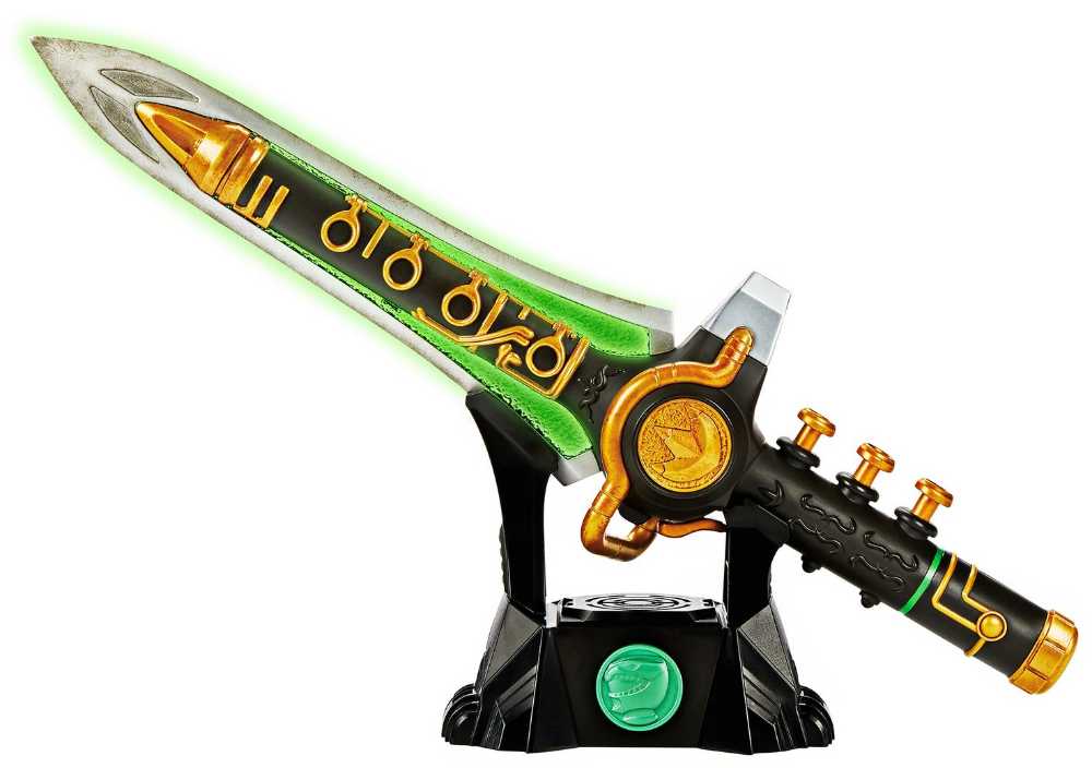 Mighty Morphin Power Rangers - Hasbro (Green Ranger Dragon Dagger) action figure collectible - Main Image 3