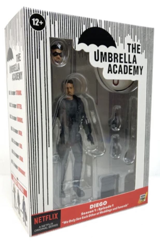 Diego - Boss Fight Studios (The Umbrella Academy) action figure collectible - Main Image 3