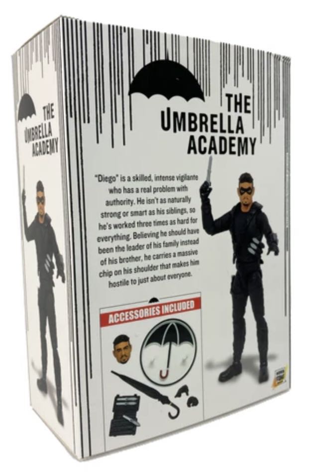 Diego - Boss Fight Studios (The Umbrella Academy) action figure collectible - Main Image 4