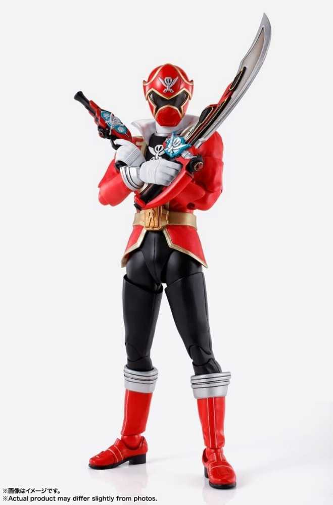 Gokai Red - Kaizoku Sentai Gokaiger - S.H. Figuarts - Bandai (Super Sentai) action figure collectible [Barcode 4573102633194] - Main Image 2