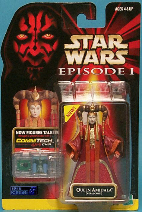 Star Wars: Queen Amidala (Coruscant) - Hasbro (Star Wars: Episode I: The Phantom Menace) action figure collectible - Main Image 2