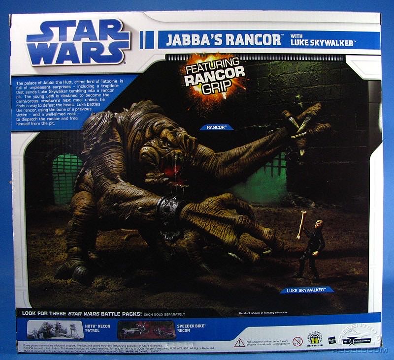 Star Wars: Rancor (Jabba’s) - Hasbro (Star Wars: The Legacy Collection) action figure collectible - Main Image 4