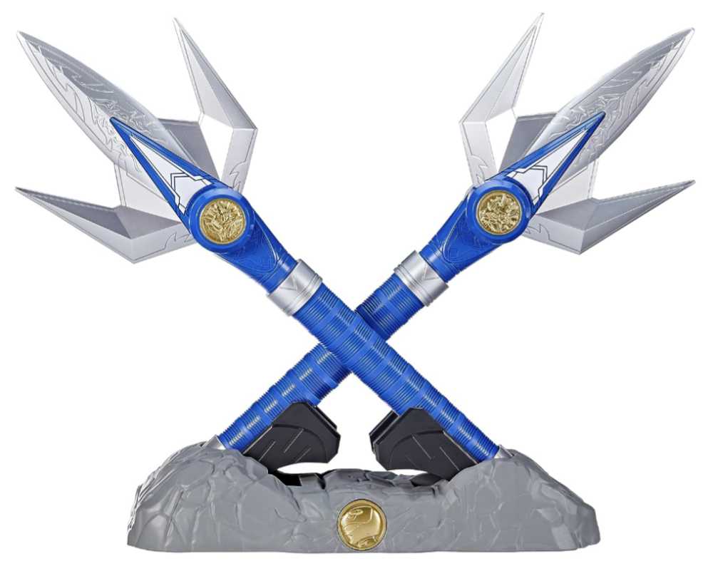 Mighty Morphin Power Rangers - Hasbro (Blue Ranger Power Lance) action figure collectible - Main Image 3
