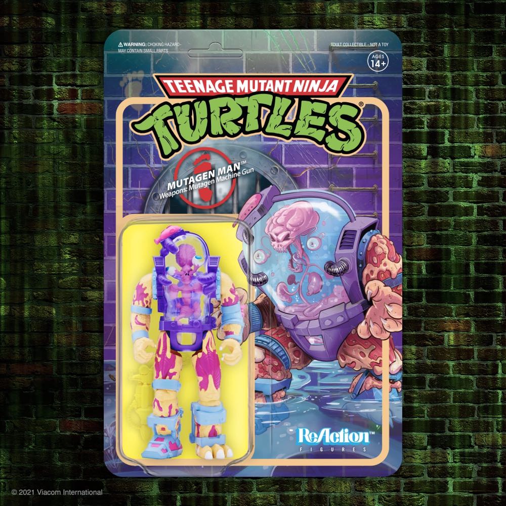 Teenage Mutant Ninja Turtles: Mutagen Man - Super7 (Teenage Mutant Ninja Turtles ReAction Figures) action figure collectible - Main Image 2