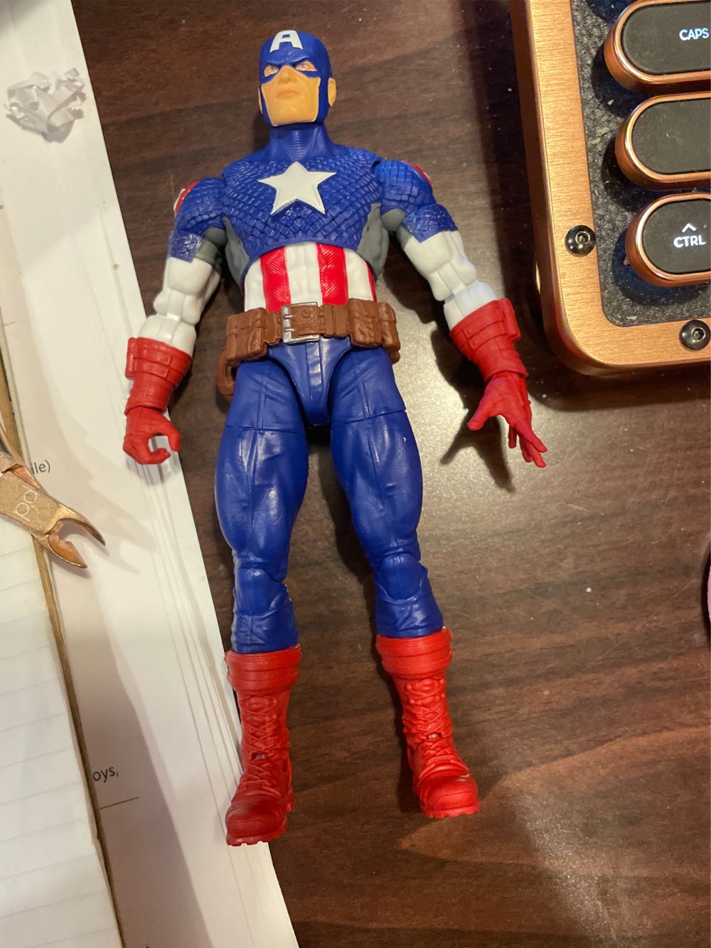 Captain America (comic Suit 2023) - Marvel Legends (Avengers (Comics)) action figure collectible - Main Image 2