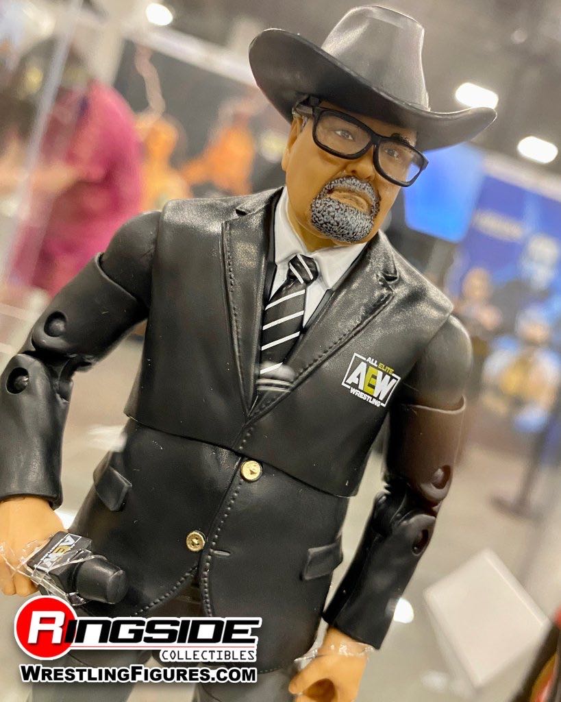 ** TRADED - Jim Ross - Jazwares AEW (AEW Unrivaled Collection) action figure collectible - Main Image 2