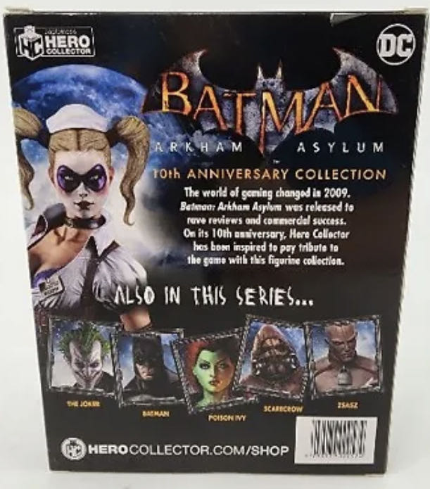 Eaglemoss Batman Arkham Asylum 10th Anniversary Collection: #2 Harley Quinn Figurine  action figure collectible [Barcode 5059072000574] - Main Image 2