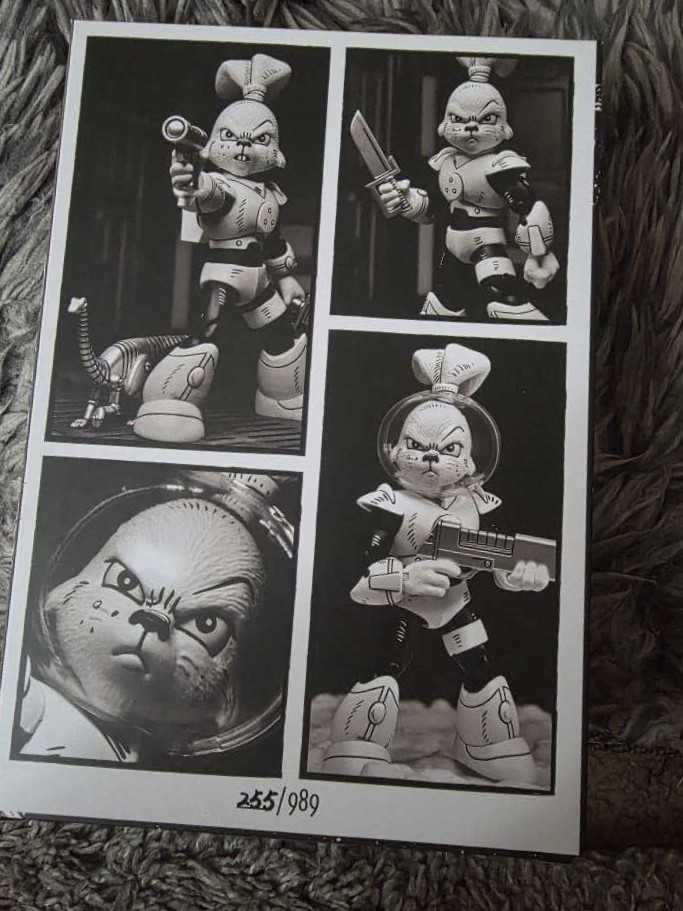 TMNT Mirage Comics Space Adventure Usagi Yojimbo - Neca action figure collectible [Barcode 634482543757] - Main Image 2