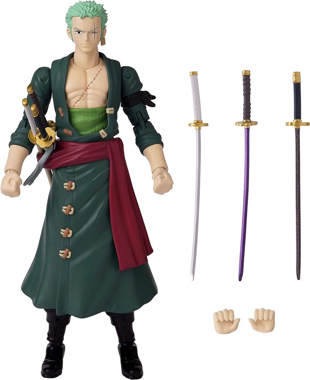 Anime Heroes Bandai America One Piece, Roronoa Zoro - Bandai action figure collectible - Main Image 1