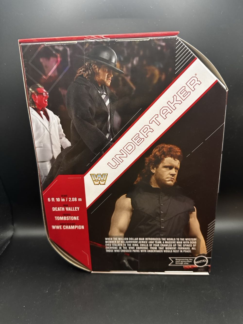 WWE Undertaker & Gobbledy Gooker - Mattel (WWE Ultimate Edition Survivor Series 1990 2-Pack: Gobbledy Gooker & Undertaker) action figure collectible [Barcode 194735154258] - Main Image 5