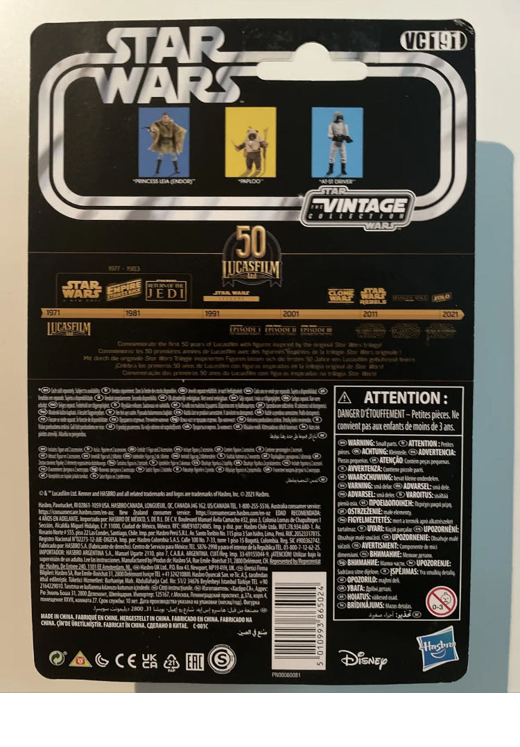 Princess Leia (Endor) VC191 - Hasbro (Star Wars Episode VI: Return of the Jedi) action figure collectible - Main Image 2