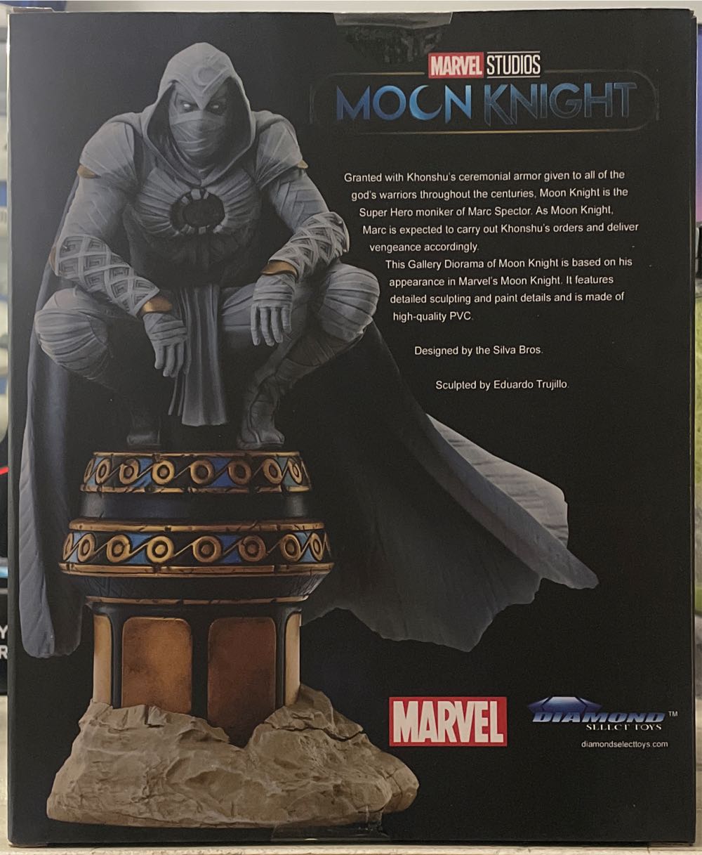 Moon Knight: Diamond Select PVC Statue - Diamond Select Toys (Diamond Select) action figure collectible [Barcode 699788847671] - Main Image 3