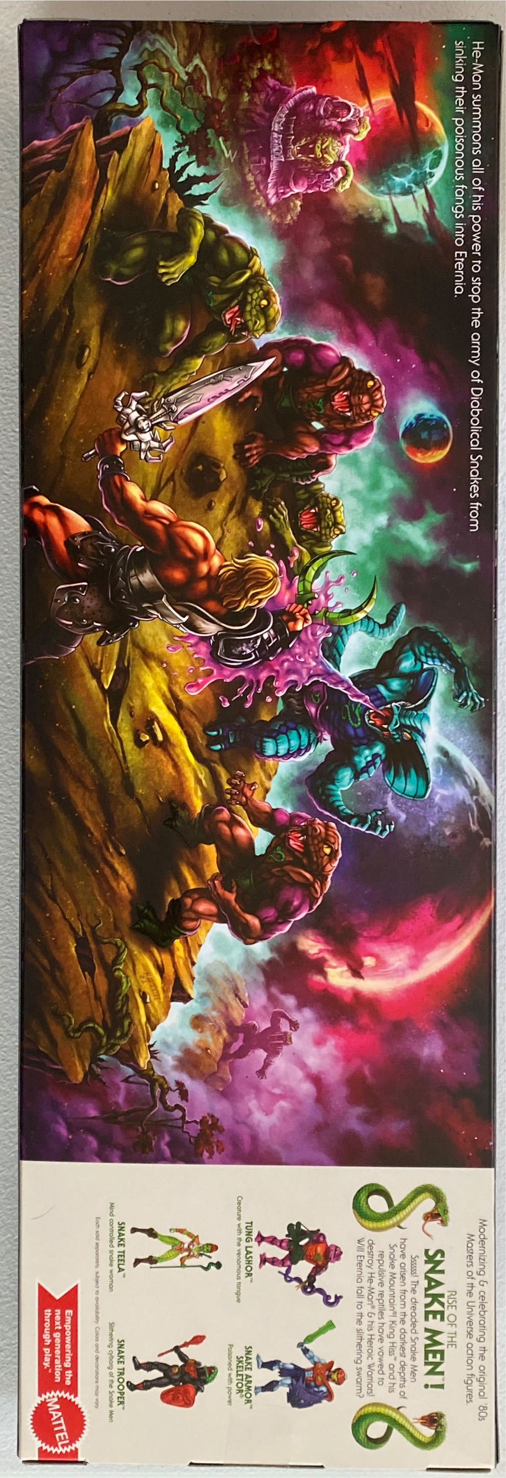 Snake Invasion MOTU Diabolical - Mattel (Masters Of The Universe) action figure collectible [Barcode 194735165537] - Main Image 3