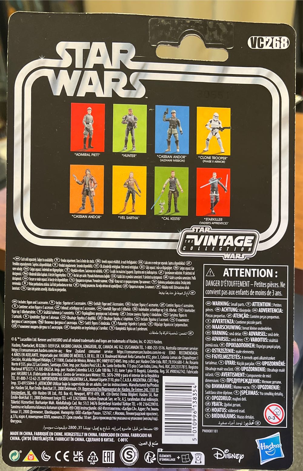 Hunter - Star Wars Vintage Collection (The Bad Batch) - Hasbro (Star Wars) action figure collectible [Barcode 5010996138354] - Main Image 3
