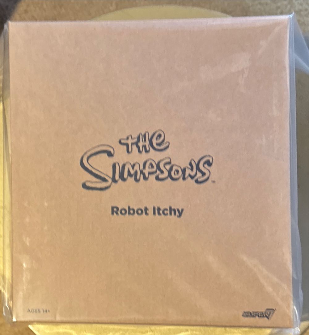 Super7 The Simpsons Ultimates! Robot Itchy  (The Simpsons) action figure collectible [Barcode 840049817401] - Main Image 2