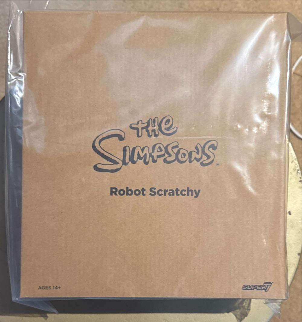 Super7 - The Simpsons - Robot Scratchy  (The Simpsons) action figure collectible [Barcode 840049817395] - Main Image 2