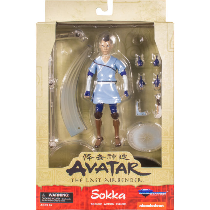 Avatar Sokka - Diamond Select Toys (Avatar - The Last Airbender) action figure collectible [Barcode 699788839737] - Main Image 2