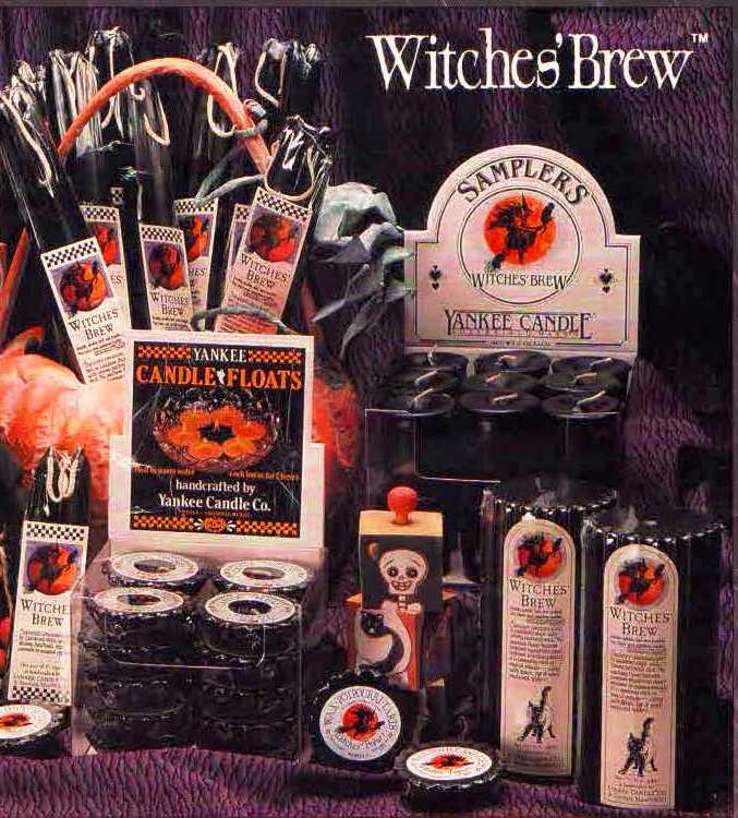 CANDLE: Halloween Yankee Witch’s Brew 1992 Tart - Yankee Candle (Halloween Candle) action figure collectible - Main Image 4
