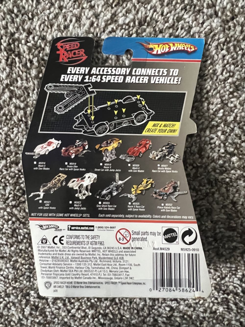 Speed Racer Racer X - Mattel (Hotwheels Speed Racer) action figure collectible - Main Image 2