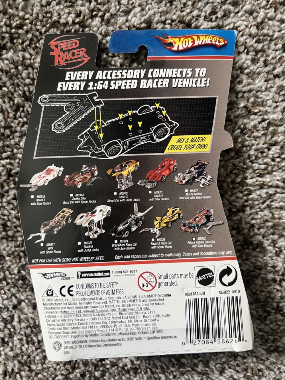 Speed Racer Mach 6 - Mattel (Hotwheels Speed Racer) action figure collectible - Main Image 2