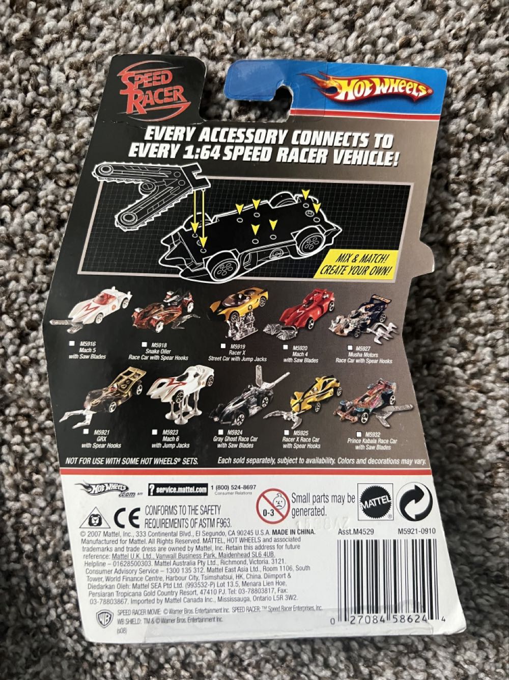 Speed Racer GRX - Mattel (Hotwheels Speed Racer) action figure collectible - Main Image 2