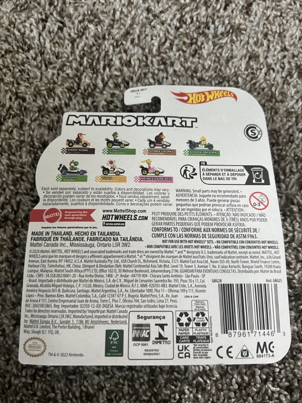 Mario Kart HW: Princess Peach - Mattel (Hotwheels Mario Kart) action figure collectible - Main Image 2