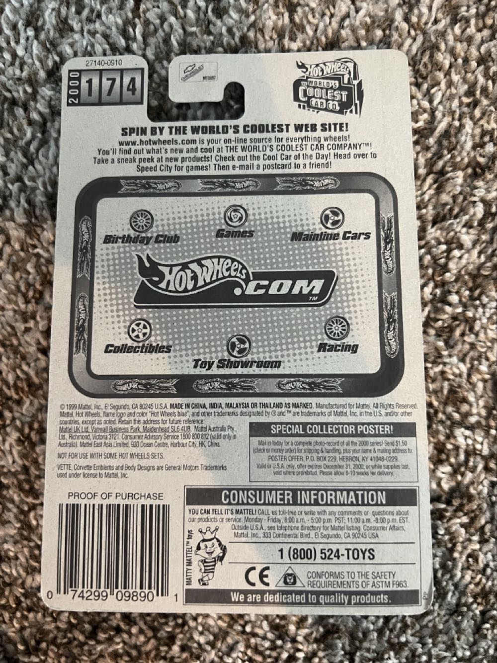 Corvette ‘63 - Mattel (Hotwheels 2000) action figure collectible - Main Image 2