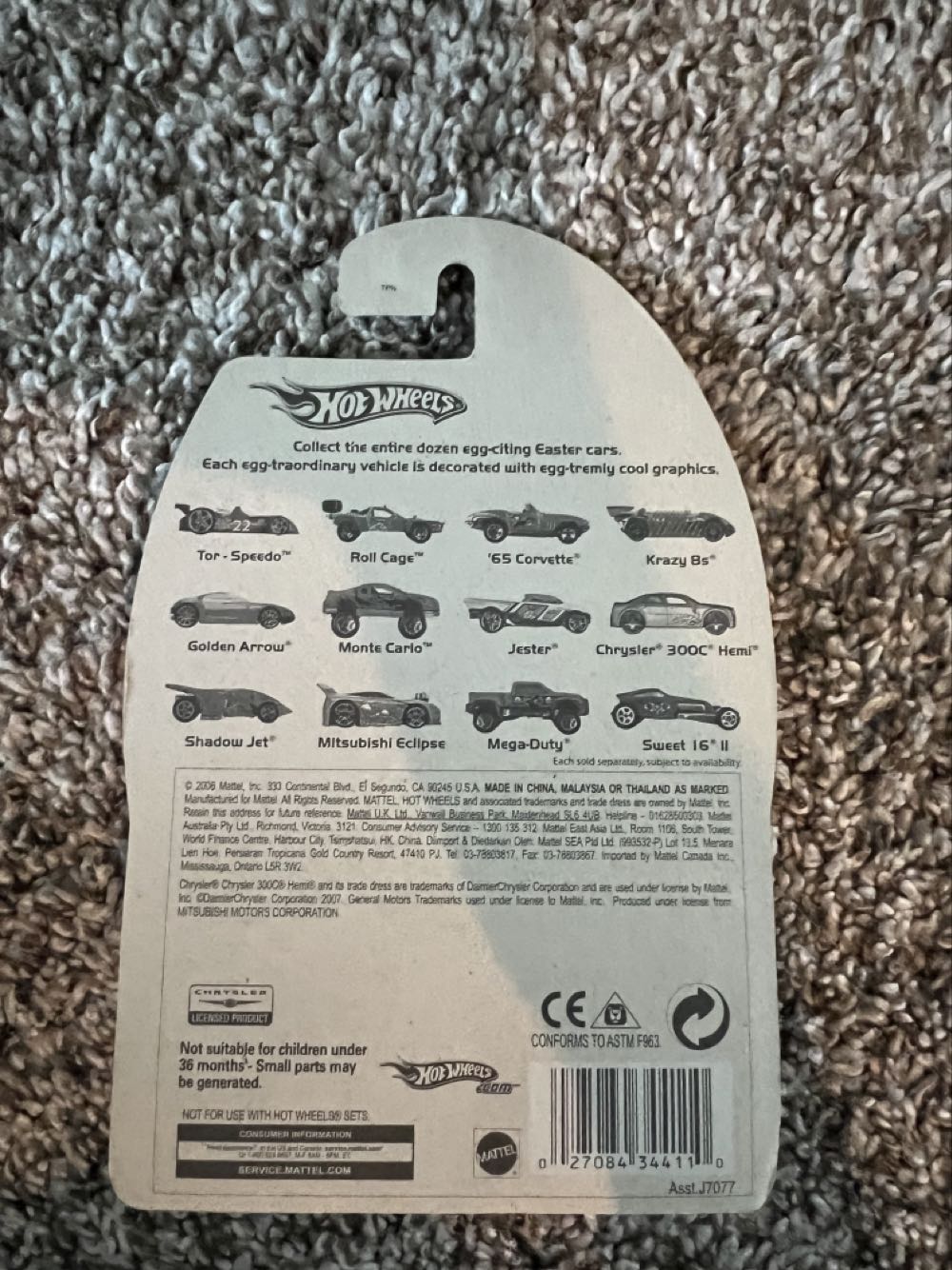 Corvette ‘65 - Mattel (Hotwheels 2007 Easter Egg-Clusives) action figure collectible - Main Image 2