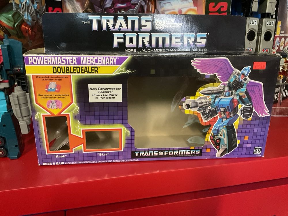 Transformers G1 Doubledealer With Knok And Skar - Hasbro (Powermasters) action figure collectible - Main Image 3