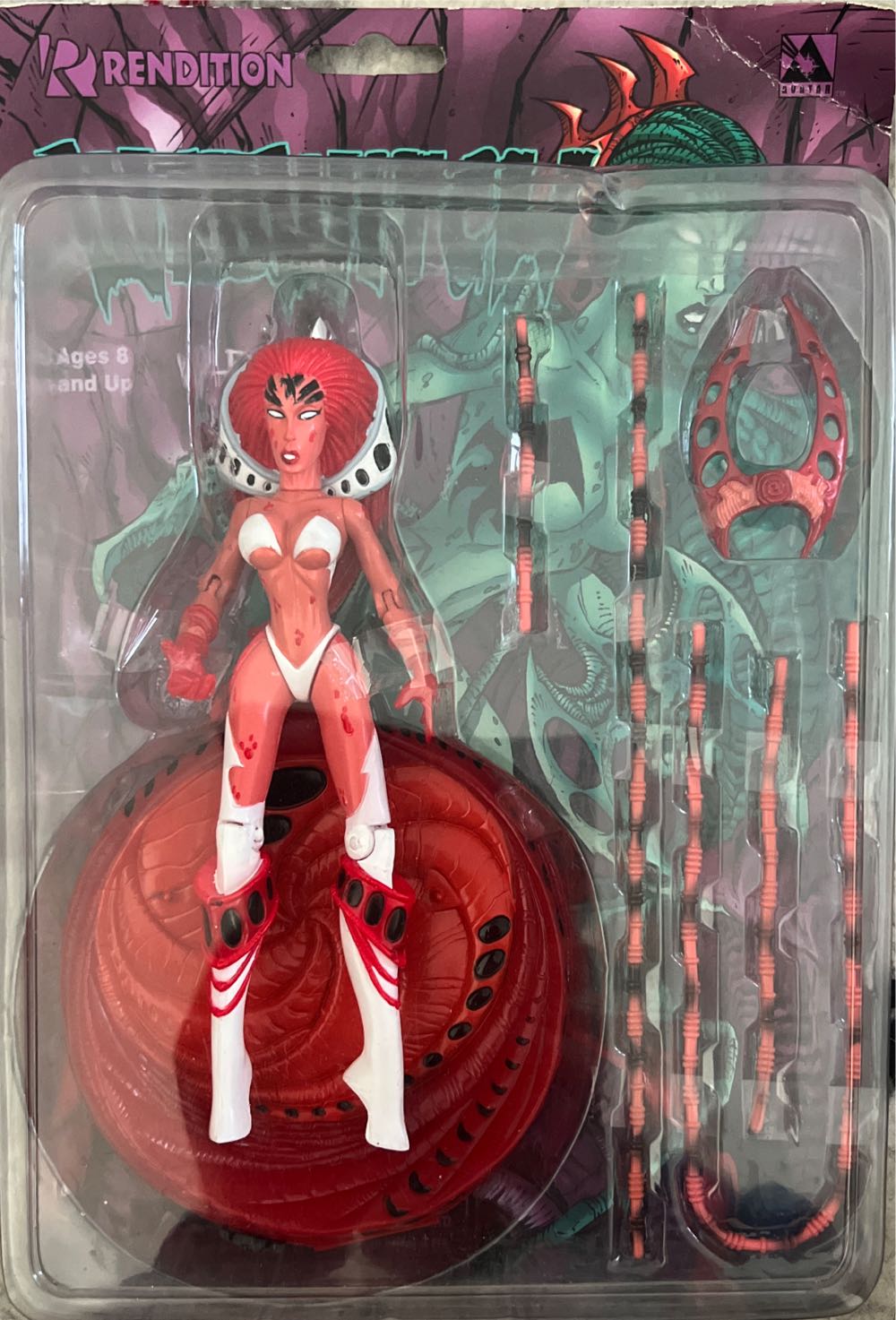 Webwitch Variants: Pink, Blue, Gold, Red - Rendition Figures (Webwitch) action figure collectible [Barcode 636553406022] - Main Image 2