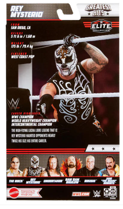 Elite Collection Greatest Hits Series #1 - Mattel (Rey Mysterio) action figure collectible - Main Image 2