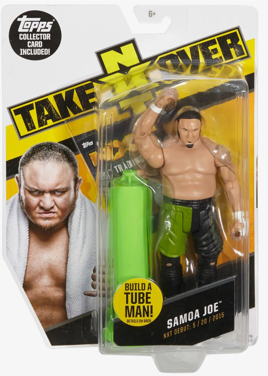 Samoa Joe - Mattel (WWE NXT Takeover) action figure collectible [Barcode 887961514308] - Main Image 2