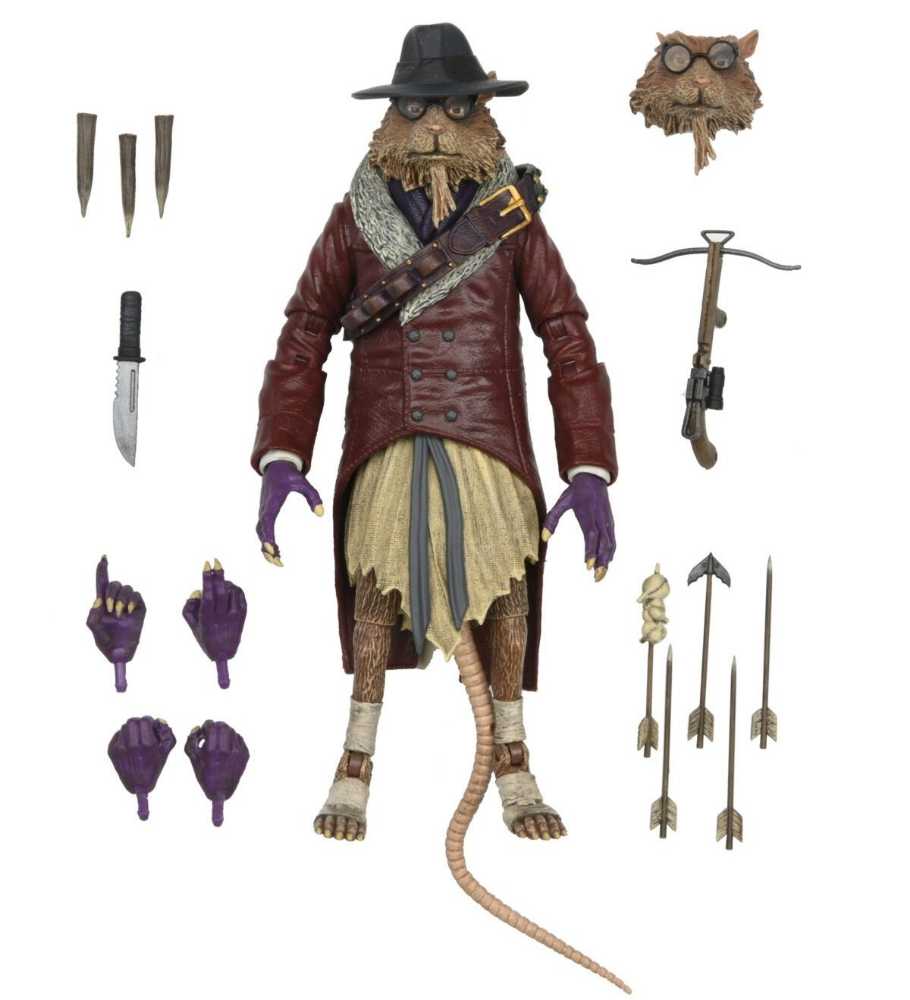 Teenage Mutant Ninja Turtles x Universal Monsters - Neca (Splinter as Van Helsing) action figure collectible - Main Image 2