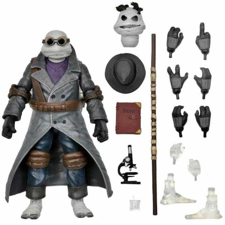 Teenage Mutant Ninja Turtles x Universal Monsters - Neca (Donatello as The Invisible Man) action figure collectible - Main Image 2