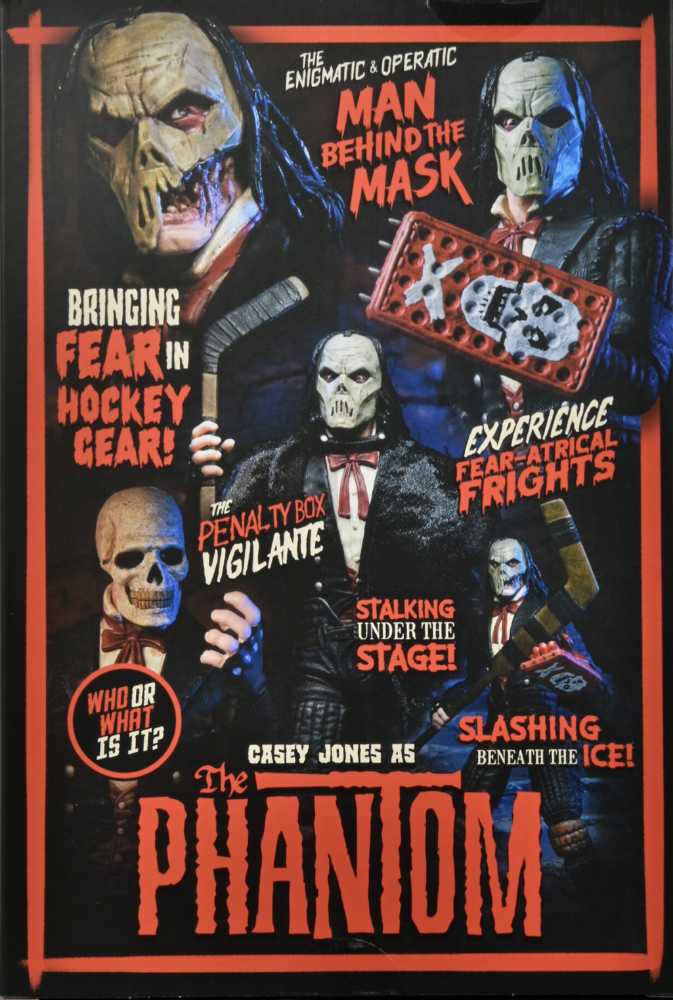Casey Jones as The Phantom - Neca (Teenage Mutant Ninja Turtles x Universal Monsters) action figure collectible - Main Image 3