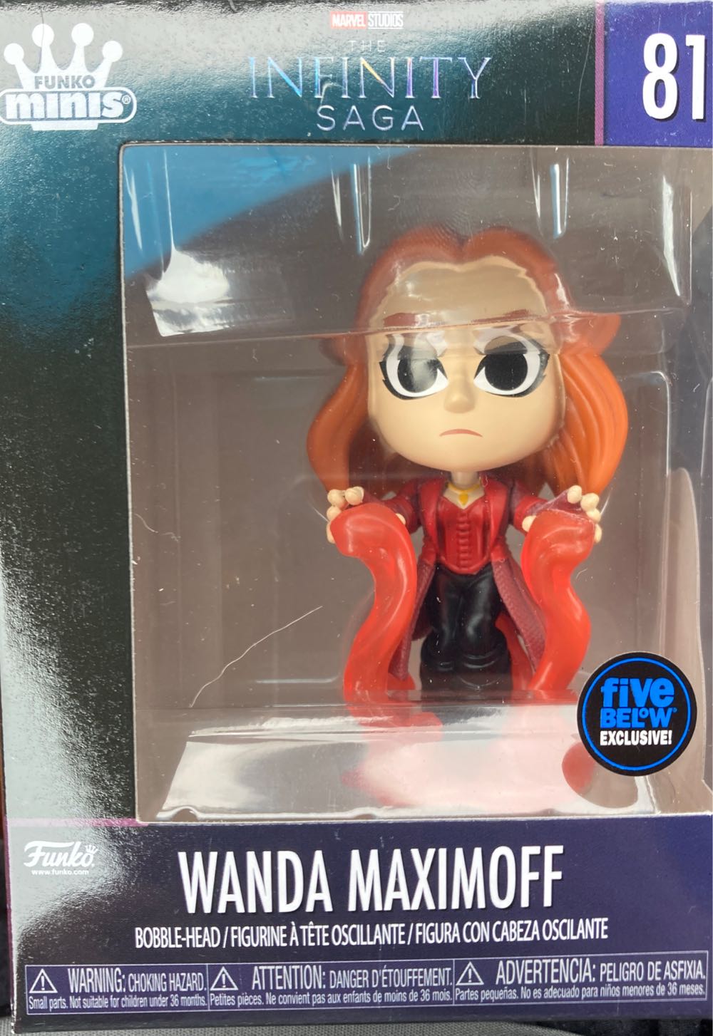 Marvel- Scarlet Witch Funko Mini 82 - Funko action figure collectible [Barcode 889698610827] - Main Image 1