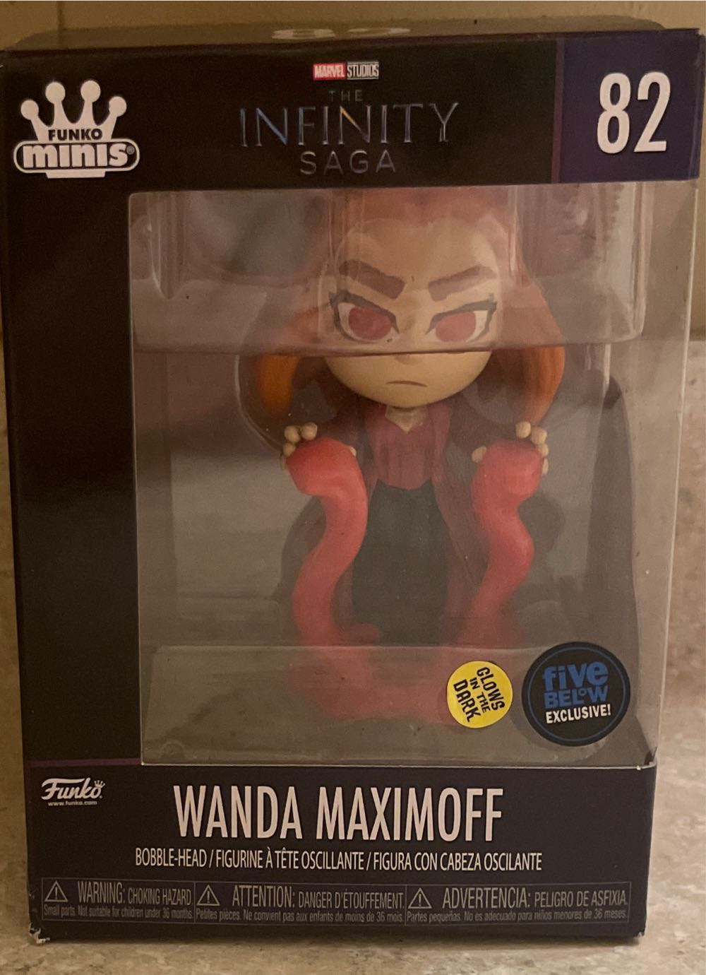Marvel- Scarlet Witch Funko Mini 82 - Funko action figure collectible [Barcode 889698610827] - Main Image 2