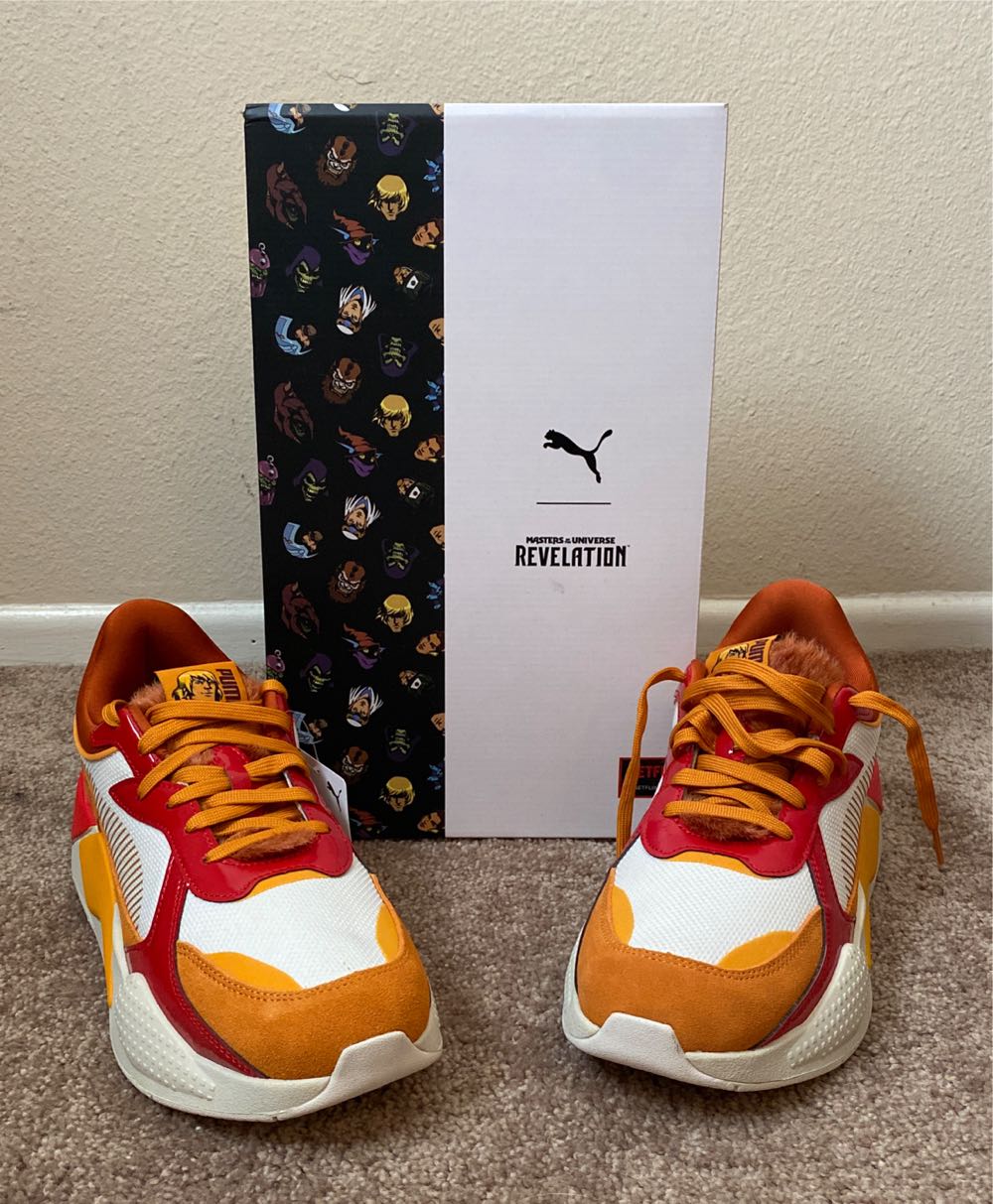 Puma Mens Motu X Rs-x Lace Up Sneakers Shoes Casual Orange Size 11 M  action figure collectible [Barcode 195552008250] - Main Image 4