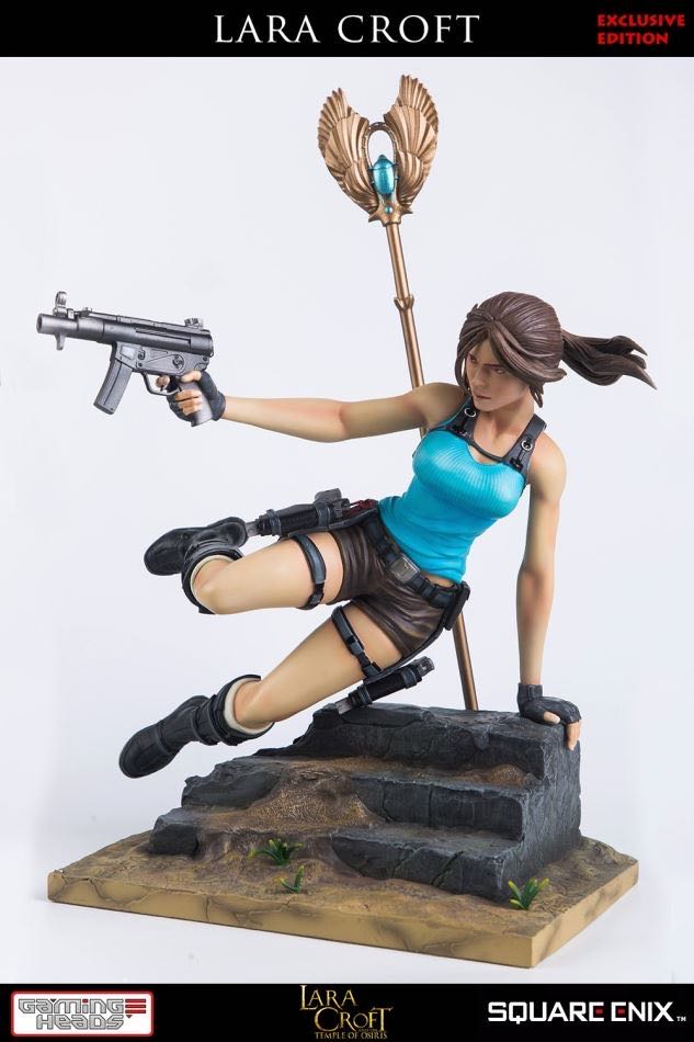 Raider 1/6 Lara Croft Tomb Raider Temple Of Osiris Regular Version Gaming Heads Statue - Gaming Heads (Lara Croft) action figure collectible [Barcode 5060254183107] - Main Image 3