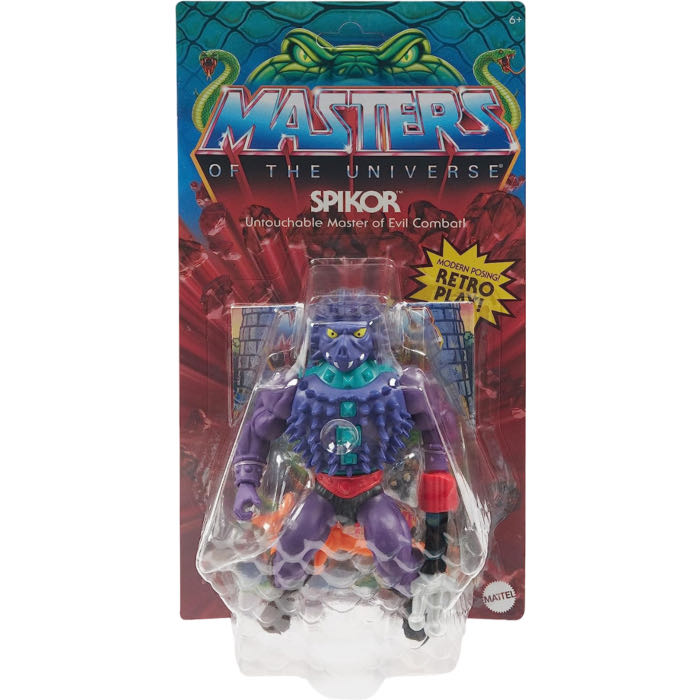Spikor - Mattel (Masters of the Universe: Origins) action figure collectible [Barcode 194735104321] - Main Image 2