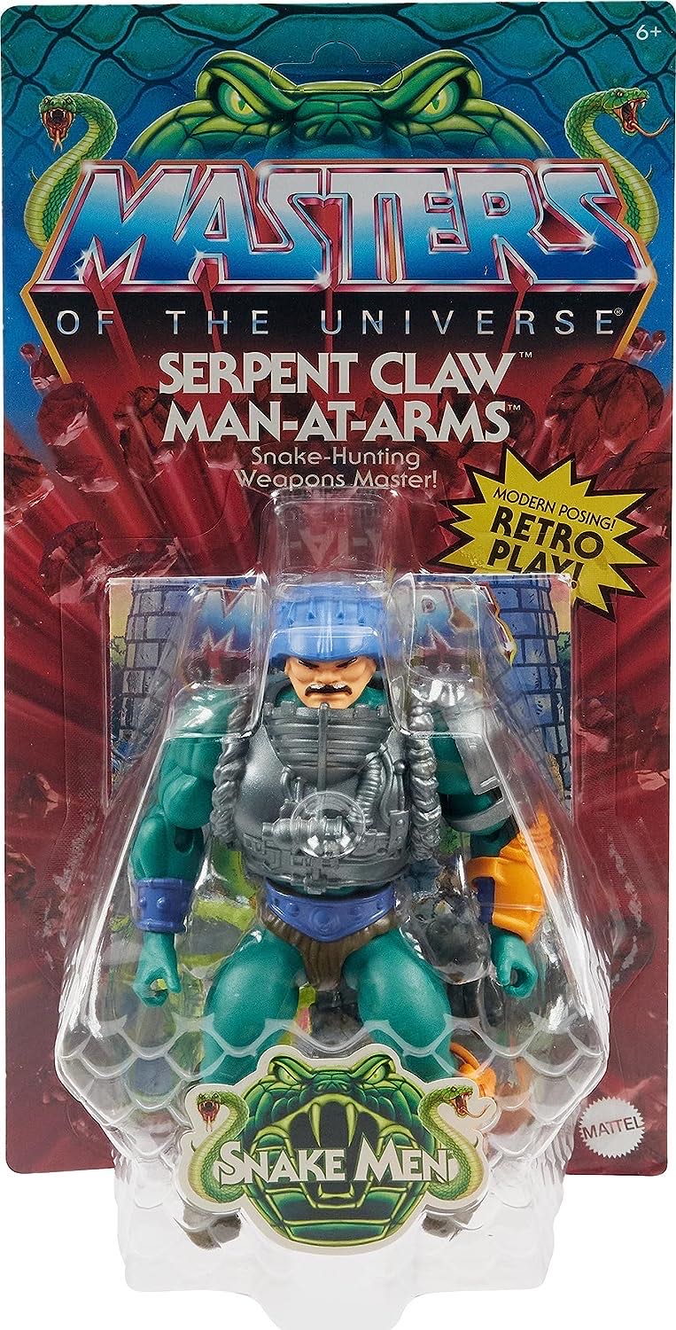 Serpent Claw Man-At-Arms - Mattel (Masters Of The Universe) action figure collectible [Barcode 194735104239] - Main Image 2