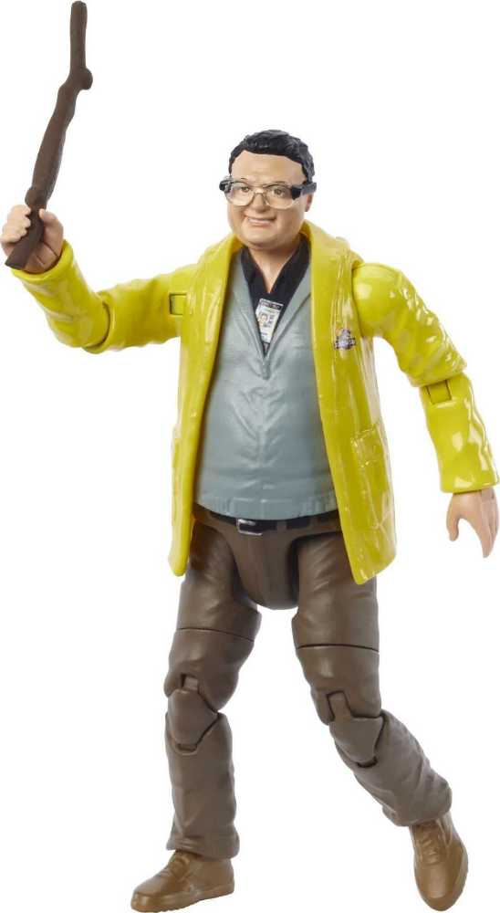 Dennis Nedry - Mattel (Jurassic Park) action figure collectible [Barcode 194735118755] - Main Image 3