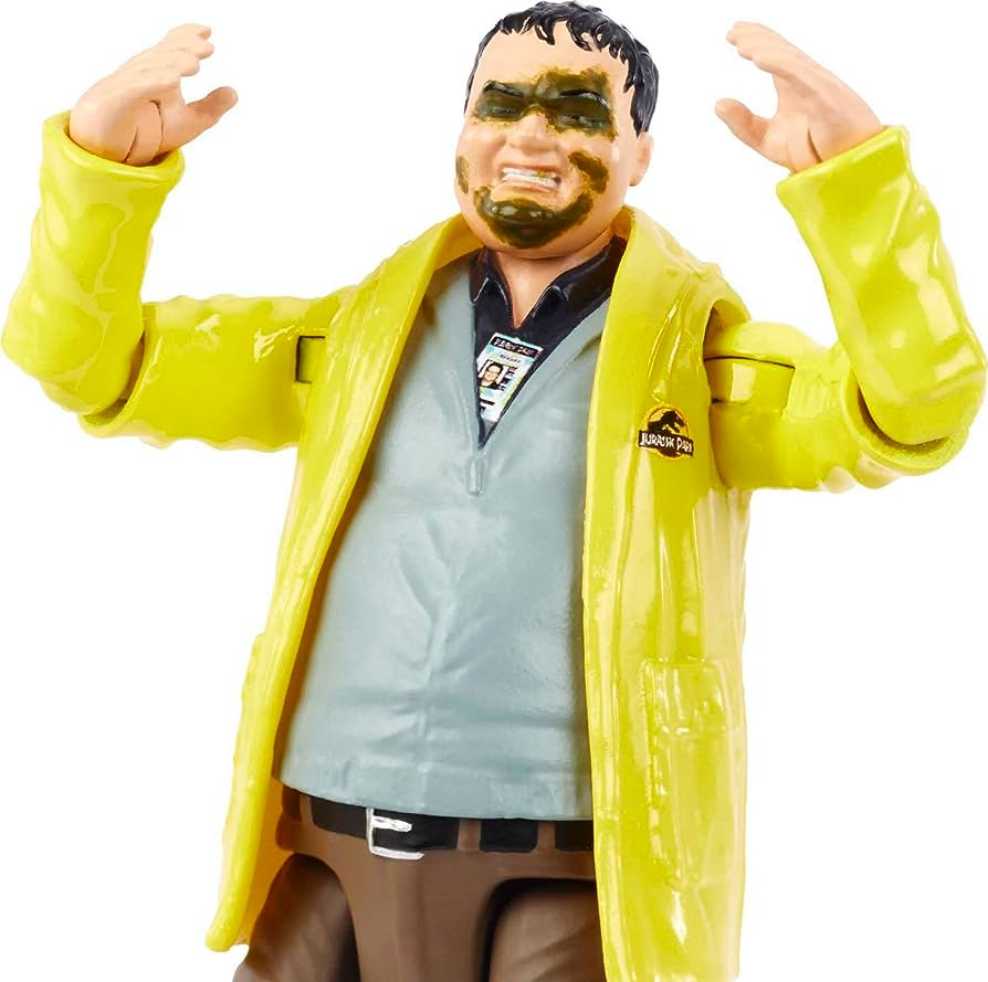 Dennis Nedry - Mattel (Jurassic Park) action figure collectible [Barcode 194735118755] - Main Image 4
