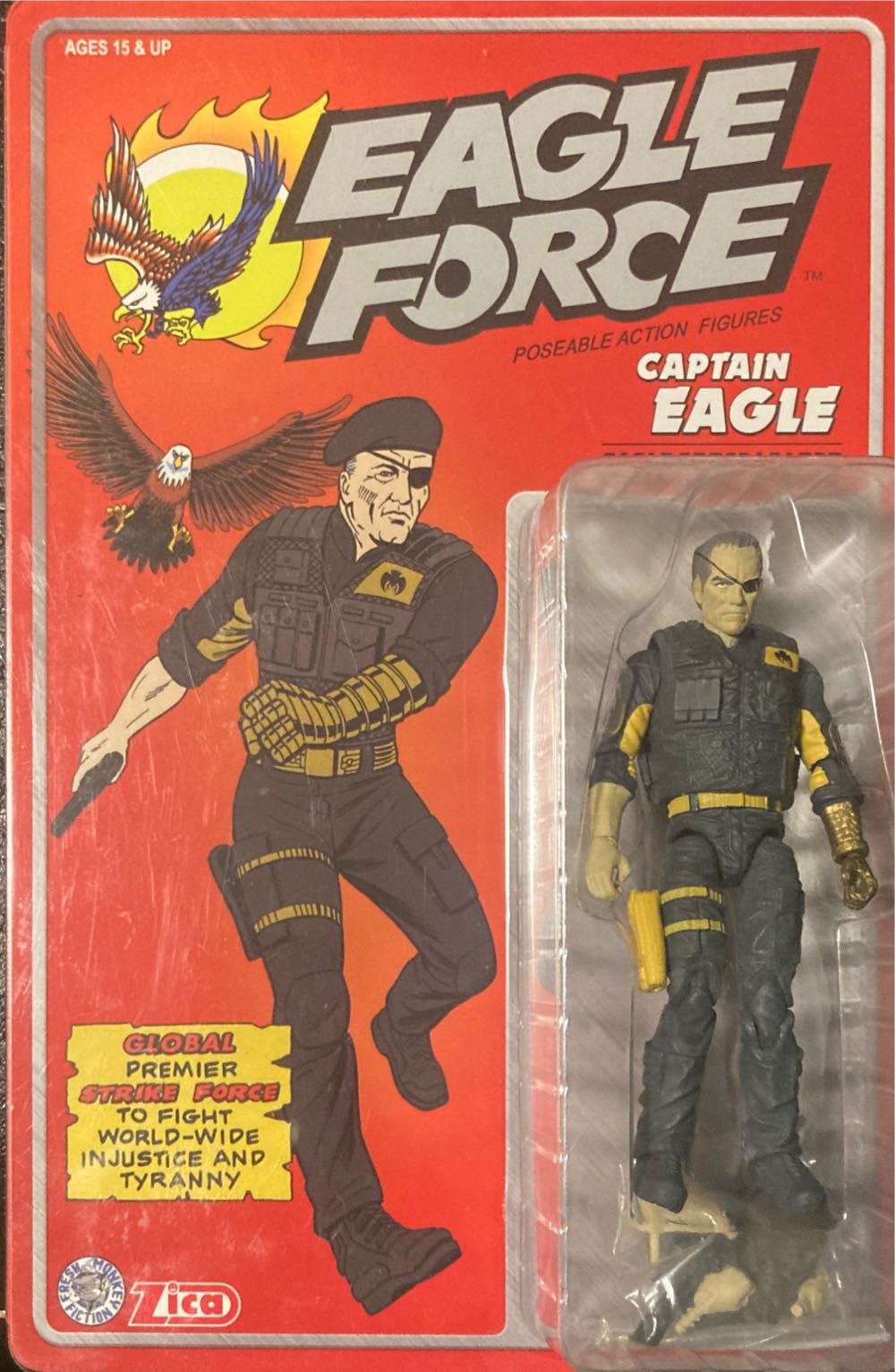 Eagle Force: Captain Eagle - Zica Toys (Eagle Force) action figure collectible [Barcode 013964803426] - Main Image 1